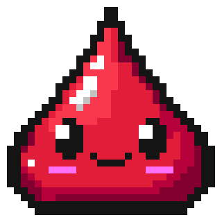 Blood Drop Character